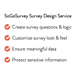 SoGoSurvey Survey Design Service
