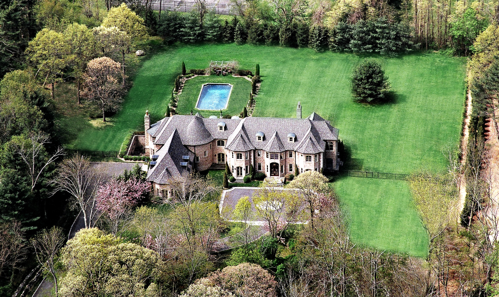 Chateau D’ Espoir A French Normandystyle Estate in Muttontown, New