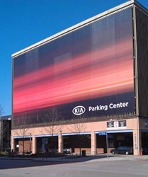 KIA Parking Center in downtown Cleveland