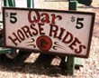 War horse rides  now only available at a renaissance festival.