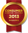 2013 Winnipeg Consumer Choice Award Winners
