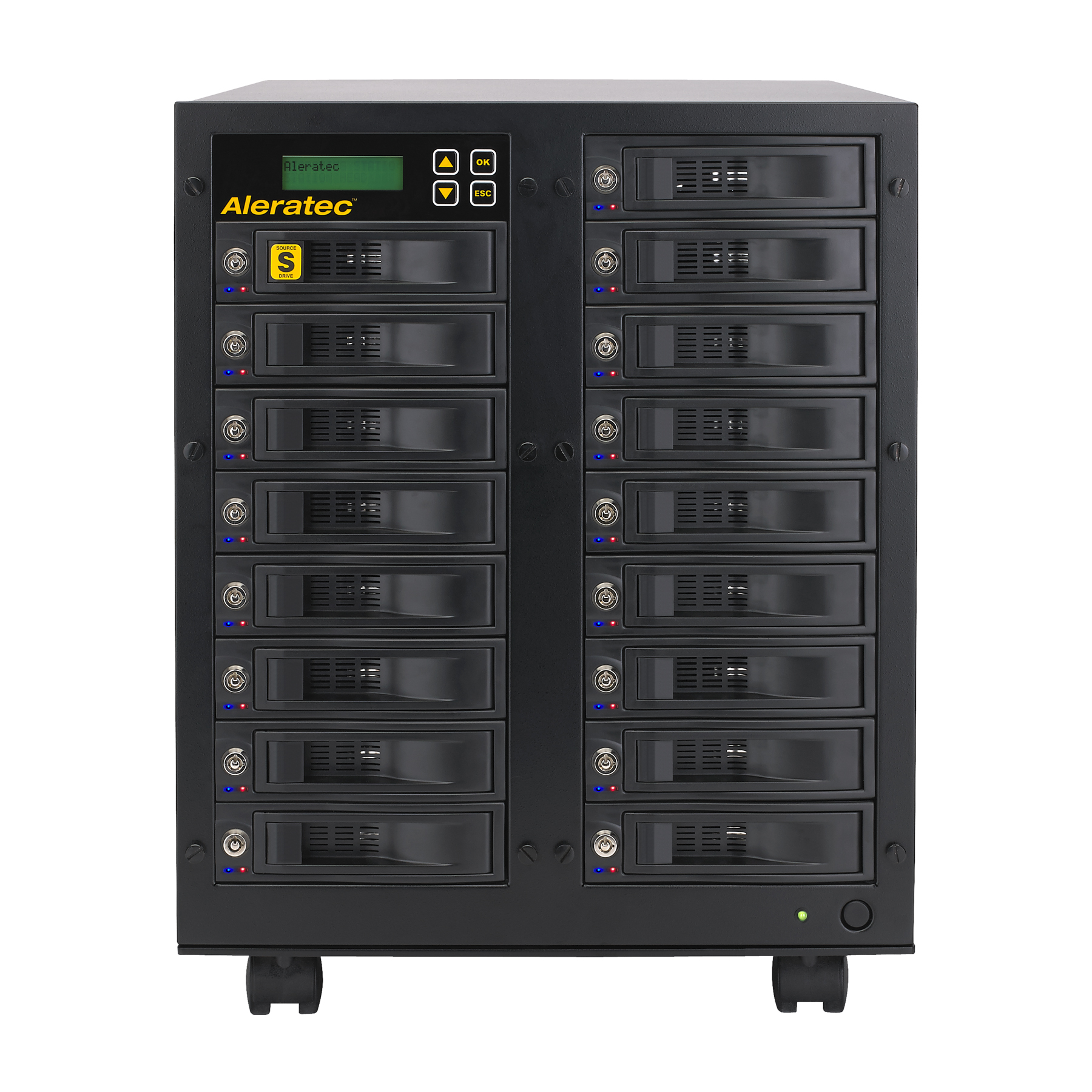 Aleratec Adds 16Target Hard Disk Duplicator with Certified