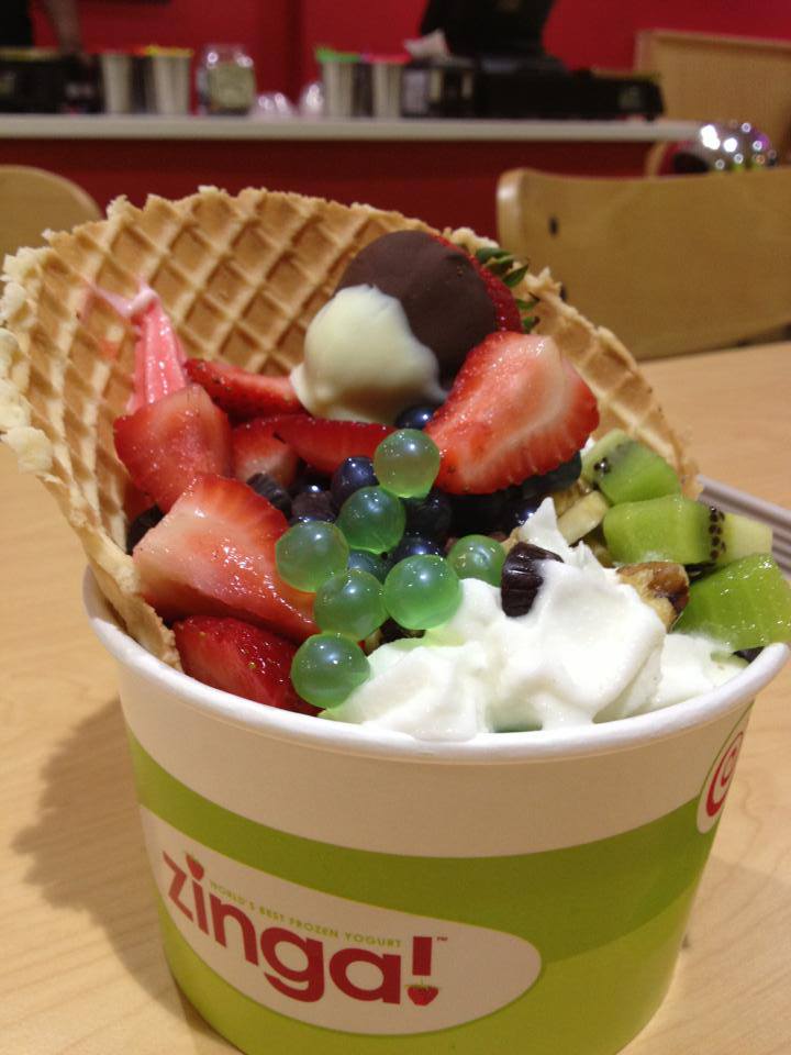 New Zinga Frozen Yogurt Opens in Alexandria
