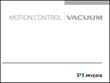 New Vacuum Catalog, UHV Compatible Motorized Positioners, Linear...