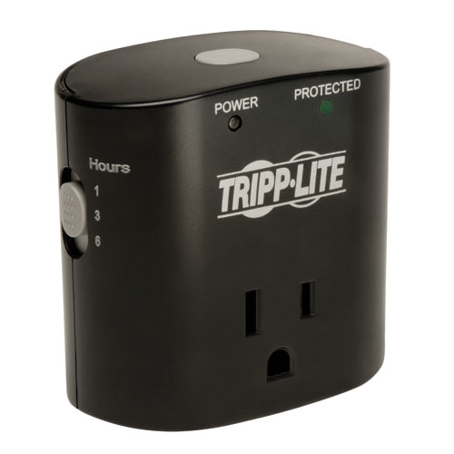 Tripp Lite Surge Suppressor with Timer Saves Energy while Protecting