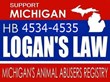 Animal Support Backs ‘Logan’s Law’ Legislation – Offers Reward
