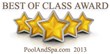 2013 Best Of Class Award Certification Logo