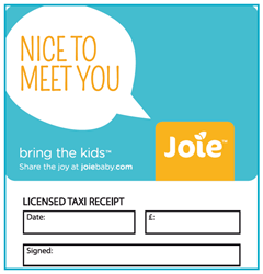Transport Media - Joie Baby Taxi Advertising