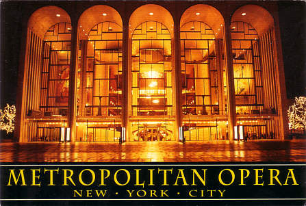metropolitan opera house in new york city