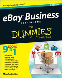eBay, For Dummies, Marsha Collier, eBay business, online business