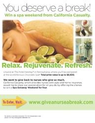 Enter at www.giveanurseabreak.com