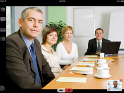 EncoreB2B User Interface on iPad