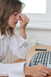 Women with Strained Eyes