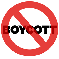 Discouraging unethical Internet advertising through boycotts