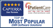 iPatientCare Selected as 12th Most Popular EHR Software Solution