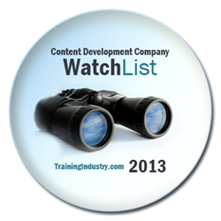 TrainingIndustry.com Content Development Watch List '13