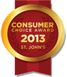 2013 St. John's Consumer Choice Award Winners