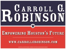 Carroll G. Robinson 4 HCC TRUSTEE, Houston Community College
