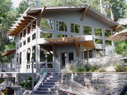 Back by popular demand and a special addition to this year’s Bass Lake Home Tour is the home of Lion Ed Koehler and Peg Sullivan on Lake Drive. As the street name implies, Ed and Peg have wonderful views of the lake from their gorgeous home. Forty-eight w
