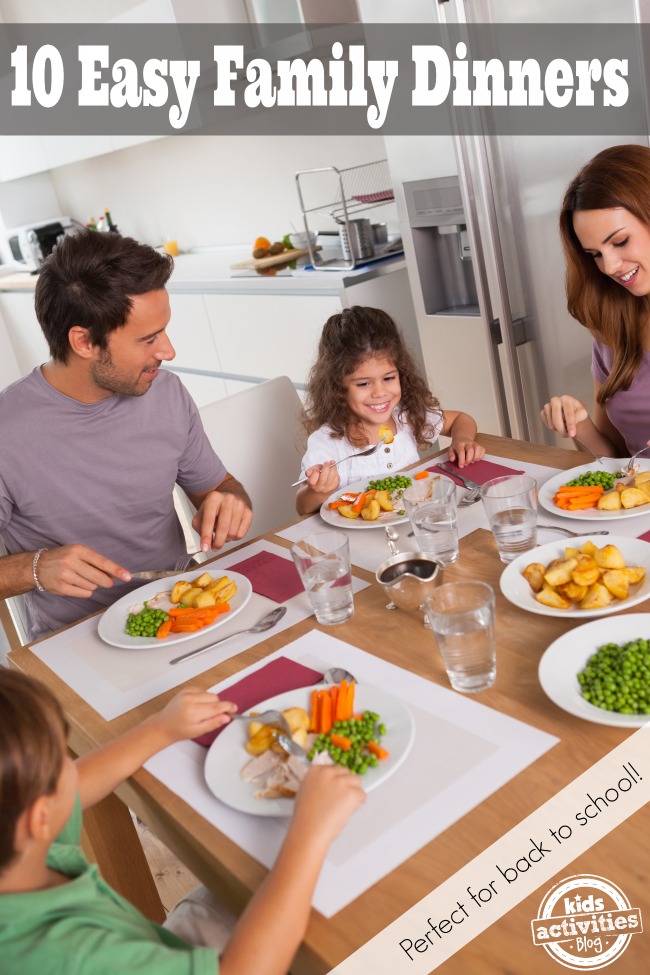 Easy Family Dinner Recipes