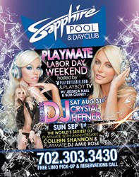 Labor Day"Playmate" Weekend ay Sapphire Pool & Day Club