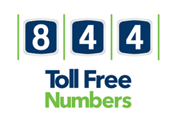 844 toll free numbers custom toll free numbers vanity numbers