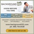 Background101 Announces Expedited Employment Screening and Background...