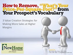 New Home Sales Coach, sales training for home builders, marketing training for home builder, closing sales for home builders, contractor lead generation