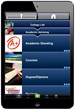 A TalkRocket Go "College Life Pack" image on an iPad.