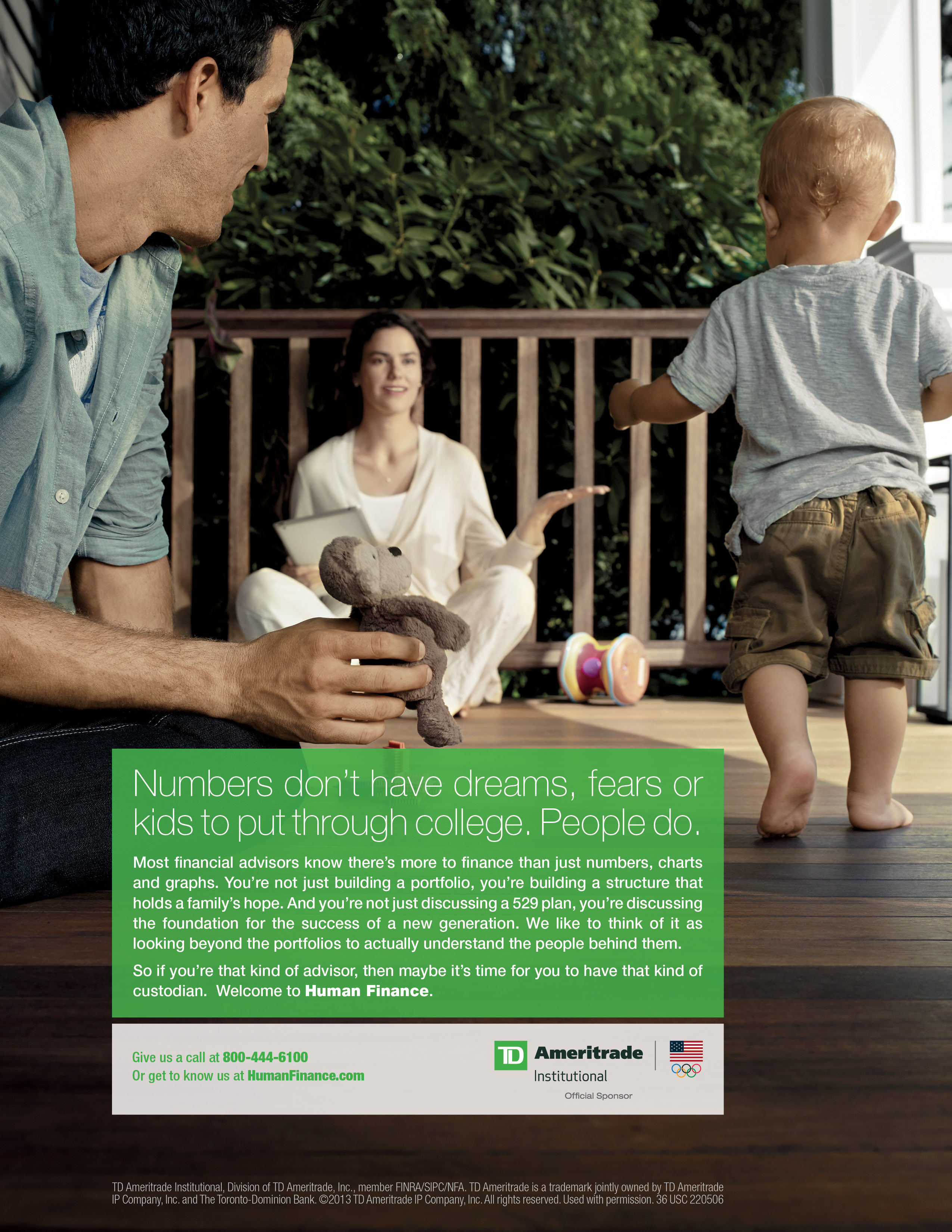 TD Ameritrade Institutional’s New Marketing Campaign Gets Personal