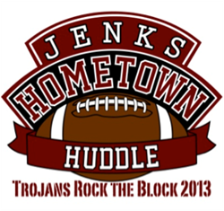 Jenks Hometown Huddle sponsored by Bill Knight Ford