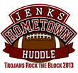 2013 Jenks Hometown Huddle Trojans Rock the Block