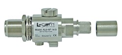 L-com's new crimp coax lightning protector