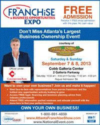 Maui Wowi at the Franchise and Business Opportunities Expo in Atlanta
