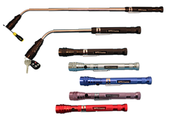 extendable magnetic flashlight