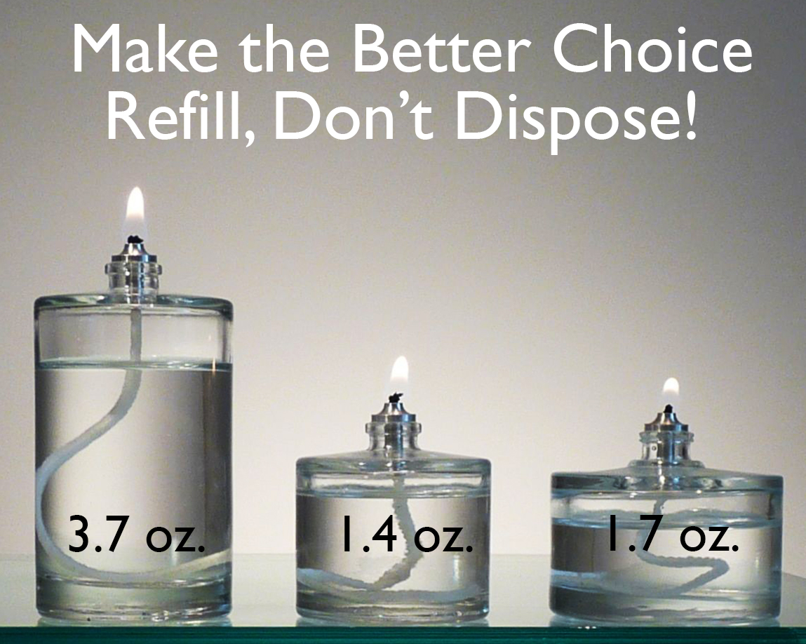 Firefly Fuel Introduces a Line of Refillable Oil Lamps, Oil Candles and