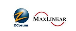 ZCorum and MaxLinear Logos