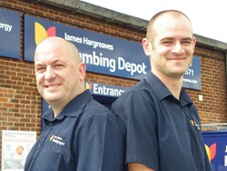 Chris Webster (right) and Steve Richardson