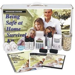 The SafeFamilyLife™ Being Safe at Home Survival Kit - Advanced System contains a full range of products to help thwart off personal attacks and safeguard property.