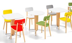 Retro Café Chairs and Table
