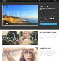 Final Cut Pro X Text Title Plugin - FCPX Text Effects - PRORACK - Focus Racking - Pixel Film Studios