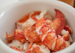 Fresh Maine lobster meat for delivery - Naked Lobster Rolls