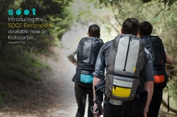The SOOT Electropack charges your mobile device for up to a week off the grid!