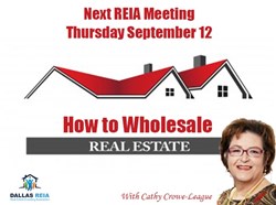 Dallas Real Estate Investment Association September Meeting