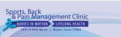 Sports, Back & Pain Management Clinic, Bryan, College Station, Physical Therapy