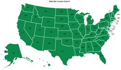 TaxConnections Verify State Law License Interactive Map