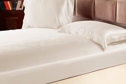silk fitted bed sheets