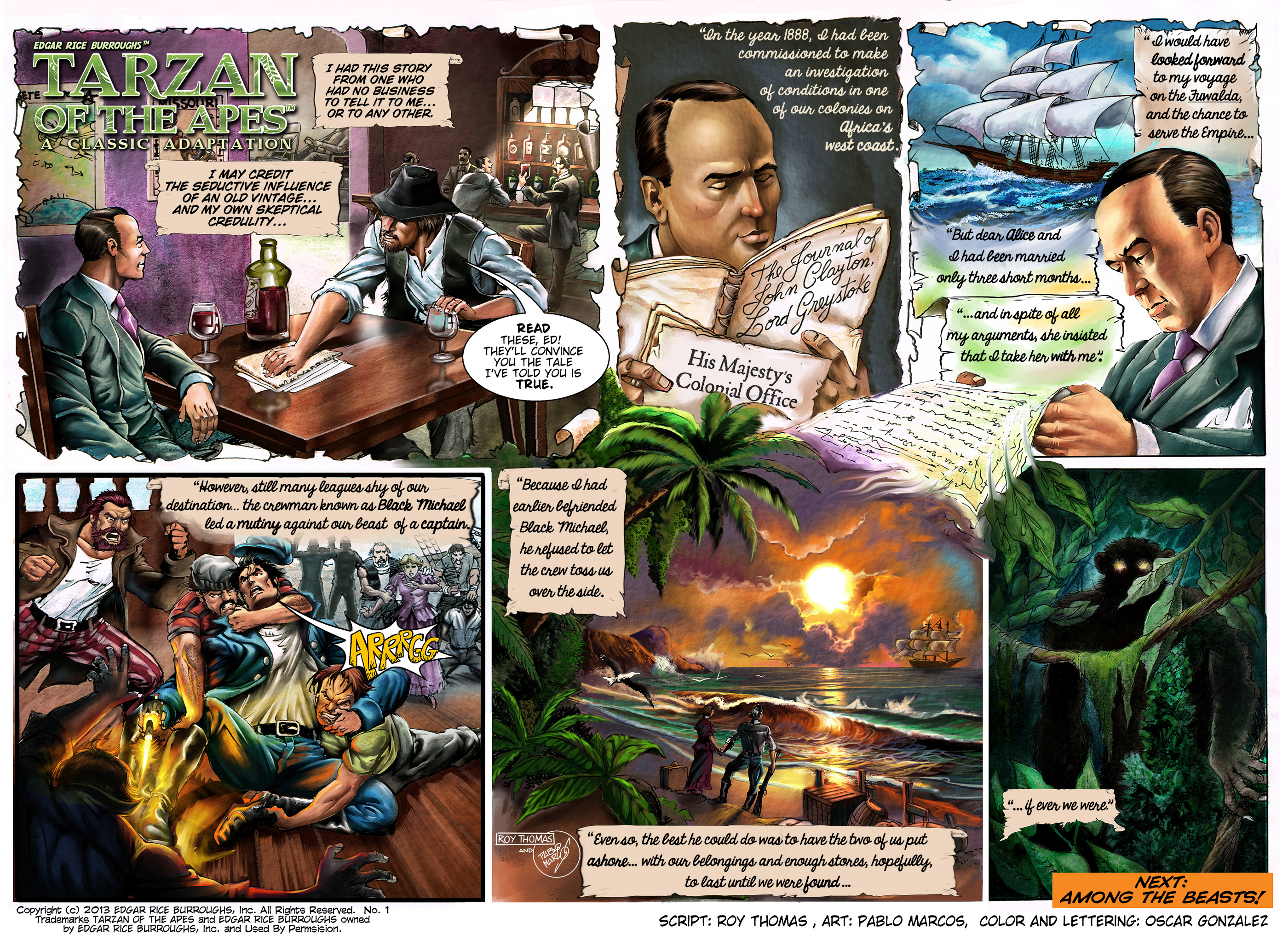 Tarzan Still Lives; All New Artwork and Stories – Comic Strip Fans Do a  Tarzan Yell