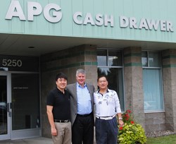 Gordon Yang, Mark Olson, and Arthur Guan