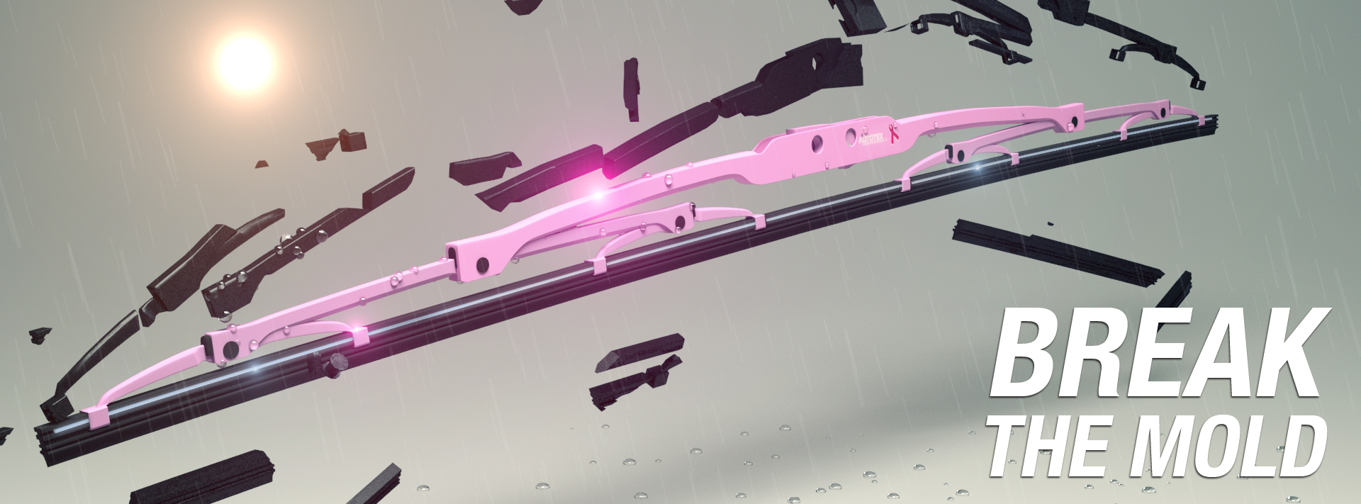 AutoTex PINK Windsheild Wiper Blades Goes For Gold in Year Four